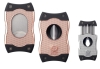 Artikelbild 1 des Artikels “Colibri Cigarrenabschneider Monza SV-Cut rosegold  gerader Schnitt und Kerbschnitt “