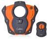 Artikelbild 1 des Artikels “Colibri Zigarrencutter Cut orange-schwarz silikonbeschichtete Klinge “