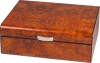 Artikelbild 1 des Artikels “Humidor Wurzelholzdekor Ulme matt Polymeerbefeuchter für 30 Zigarren “