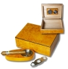 Artikelbild 1 des Artikels “Wurzelholzdecor Humidor-Set Cigarrito V-200 “