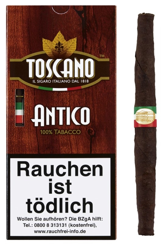 Artikelbild 1 des Artikels “Zigarre Toscano Antico Italien “
