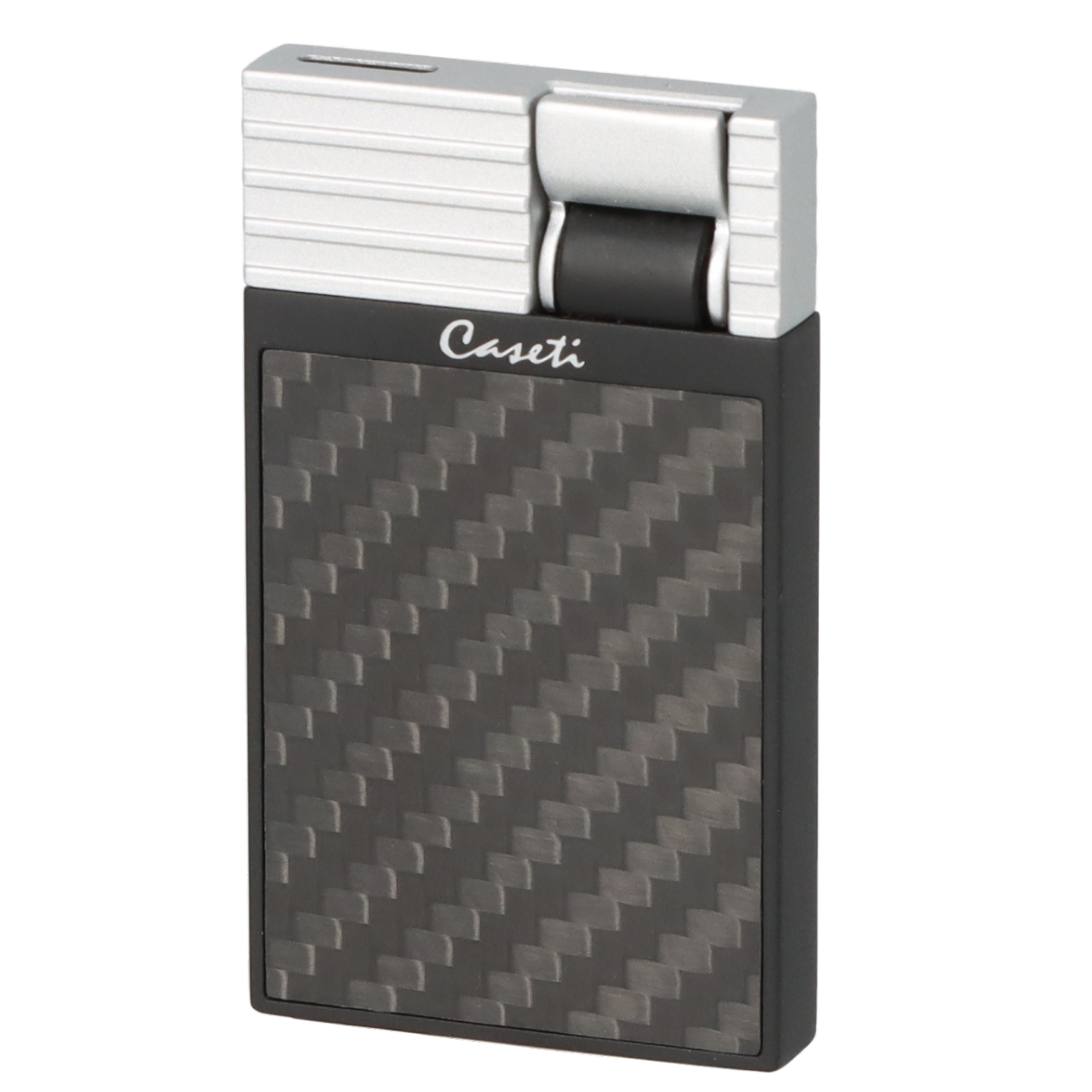Artikelbild 1 des Artikels “Caseti Feuerzeug Flat Flame Carbon “