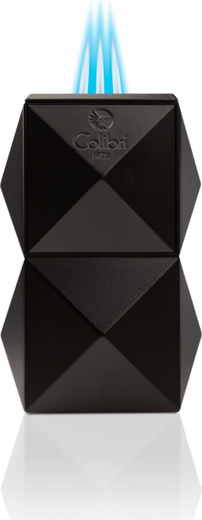 Artikelbild 1 des Artikels “*COLIBRI Tischfeuerzeug Quasar schwarz 3er Jet “