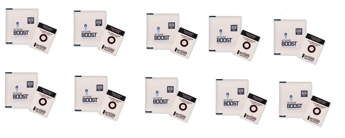 Artikelbild 1 des Artikels “10x Integra Boost Humipack 2-way 69% 8g Beutel mit Austausch-Indikatorkarte “