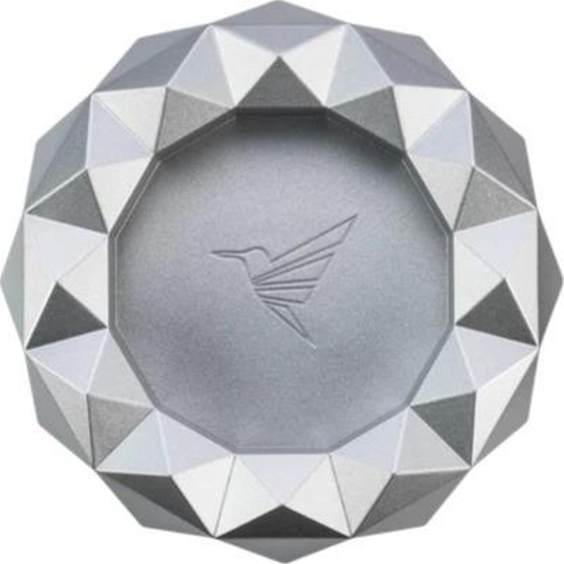 Artikelbild 1 des Artikels “COLIBRI * Zigarrenascher Metall rund Quasar silber “