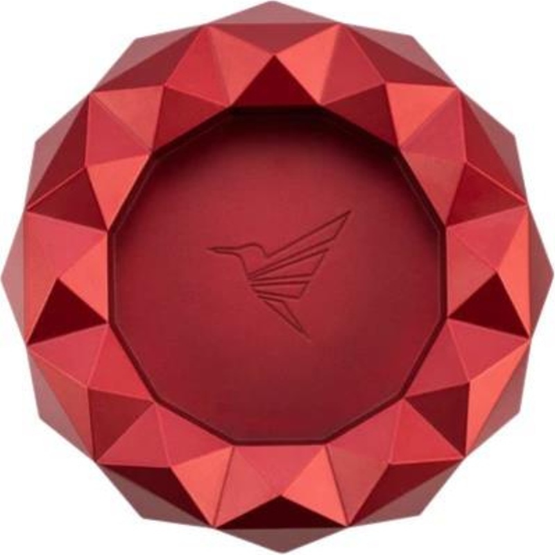 Artikelbild 1 des Artikels “COLIBRI * Zigarrenascher Metall rund Quasar rot “