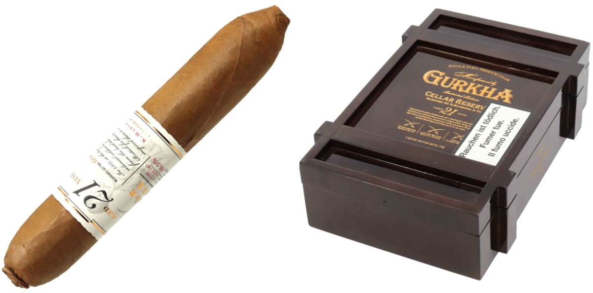 Artikelbild 1 des Artikels “Zigarre Gurkha 21 years Cellar Reserve Solara “