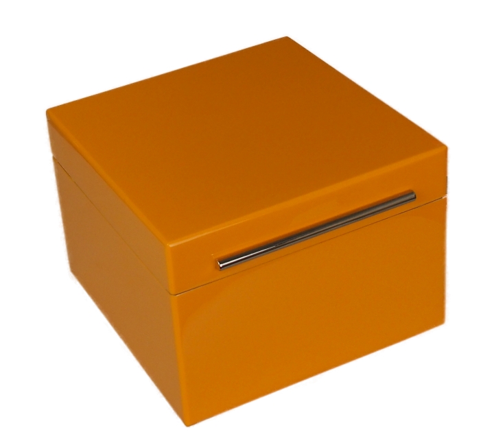Artikelbild 1 des Artikels “Humidor Dickschichtlackierung yellow 50 Zigarren “