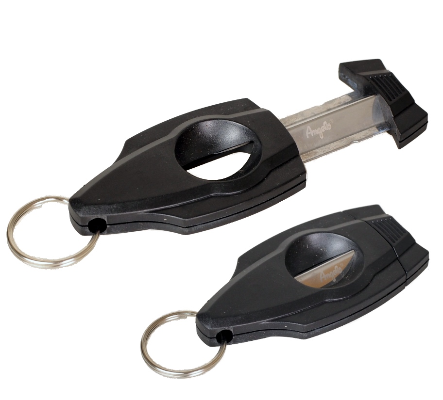 Artikelbild 1 des Artikels “Angelo V-Cut Zigarrencutter Kerbschnitt “