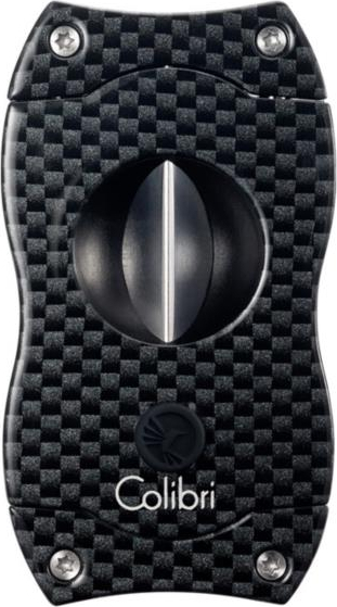Artikelbild 1 des Artikels “Colibri Cigarrenabschneider V-Cut Kerbschnitt 23mm Carbondruck “