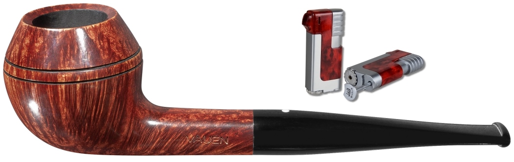 Artikelbild 1 des Artikels “Vauen Pfeife SIX SX105 6mm + Necuma Pfeifenfeuerzeug “