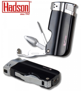 Artikelbild 1 des Artikels “Hadson Pfeifenfeuerzeug Multi Pipe schwarz-satin “