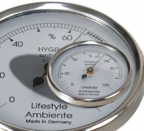 Artikelbild 1 des Artikels “Lifestyle-Ambiente Profi-Haarhygrometer silber-klein “