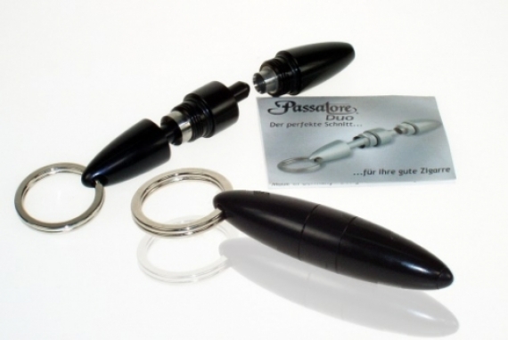 Artikelbild 1 des Artikels “Zigarren Rundcutter Passatore Duo Alu schwarz Made in Germany “