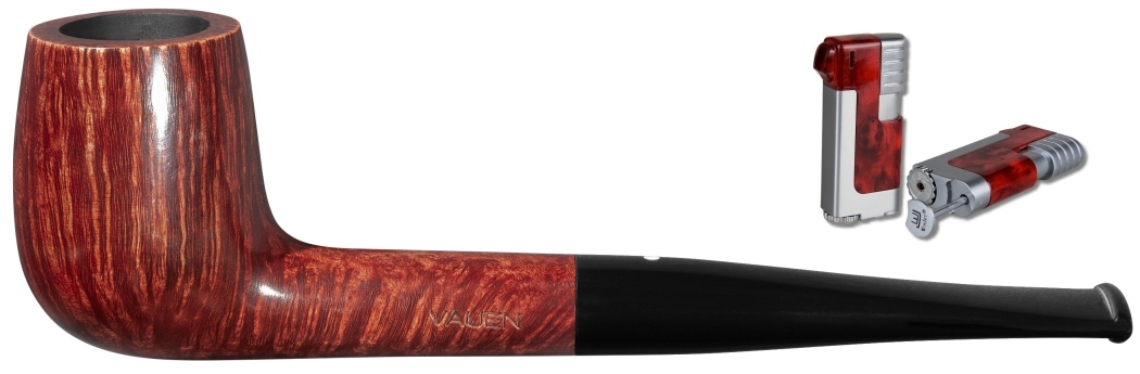Artikelbild 1 des Artikels “Vauen Pfeife SIX SX104 6mm + Necuma Pfeifenfeuerzeug “