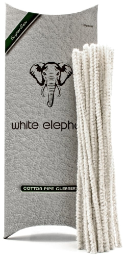 Artikelbild des Artikels “White Elephant Pfeifenreiniger Cotton Superflex 100 Stk “