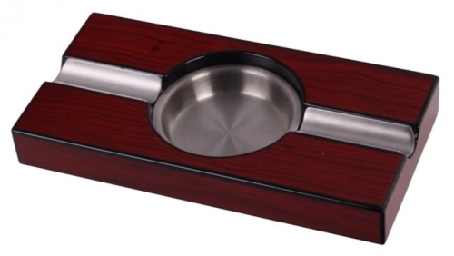 Artikelbild des Artikels “Pianolack Zigarrenascher Stainless Steel Wood “