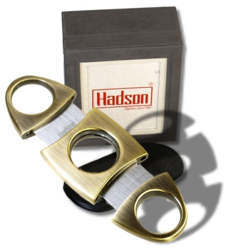 Artikelbild des Artikels “Sonderposten Hadson Edelstahl Zigarrencutter antikmessing de Luxe CP “