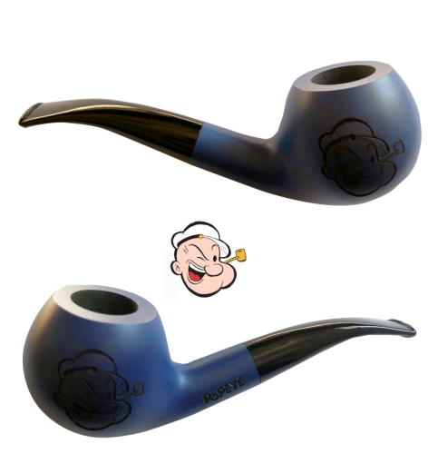 Artikelbild des Artikels “Meisterstück Vauen Pfeife Popeye 142 PY glatt blau “