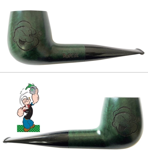 Artikelbild des Artikels “Meisterstück Vauen Pfeife Popeye 211 PY glatt grün “