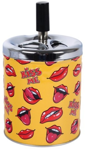 Artikelbild des Artikels “XL Drehascher Aschenbecher Lips gelb “