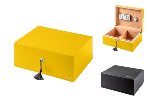 Artikelbild des Artikels “Caseti Paris Humidor 75 Zigarren gelb “