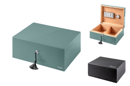 Artikelbild des Artikels “Caseti Paris Humidor 75 Zigarren light petrol “