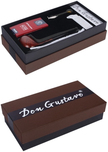 Artikelbild des Artikels “Edles Don Gustavo Premium Pfeifenset gerade “