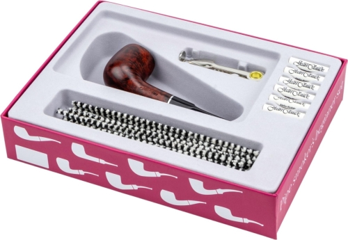 Artikelbild des Artikels “Edles Jean Claude Premium Pfeifenset Starterset Bruyereholz “