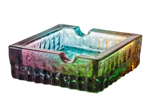 Artikelbild des Artikels “Rainbow Aschenbecher Kristallglas 2 Ablagen Zigarrenascher “