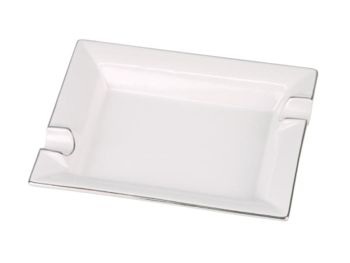 Artikelbild des Artikels “Porzellan Ascher weiss-Silberrand “