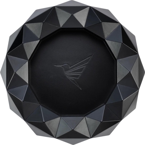 Artikelbild des Artikels “COLIBRI * Zigarrenascher Metall rund Quasar schwarz “