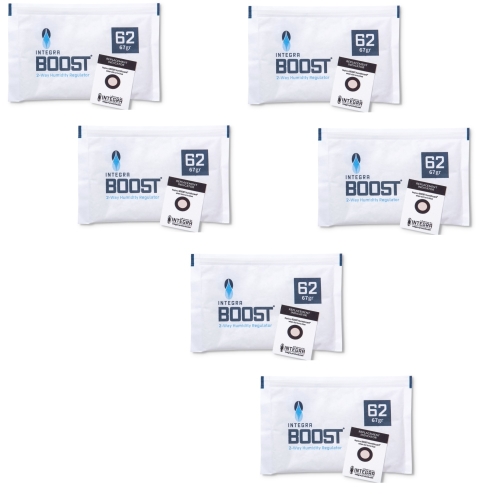 Artikelbild des Artikels “6x  Integra Boost Humipack 2-way 62% 67g Beutel 15 x 10 cm mit Austausch-Indikatorkarte “