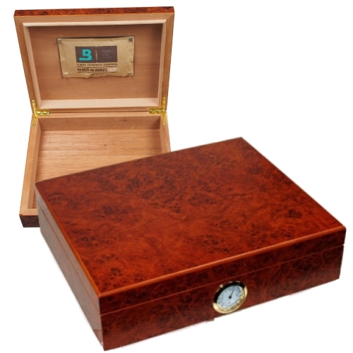 Artikelbild des Artikels “Angelo Humidor, Boveda, Necuma Wurzelholzdekor “