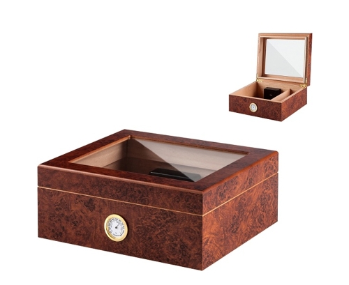 Artikelbild des Artikels “Angelo Gastro - Humidor mit Polymerbefeuchter für 50 Zigarren “