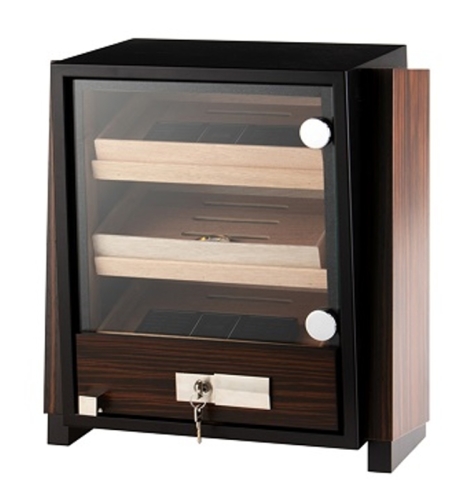 Artikelbild des Artikels “Ausstellungsstück Ebony Wood Humidorschrank abschließbar “