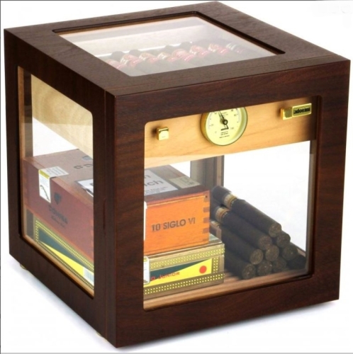 Artikelbild des Artikels “Adorini Humidor Cube Deluxe Walnuss “