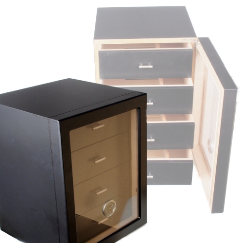 Artikelbild des Artikels “Angelo Humidorschrank Cabinet Black V-1350 “
