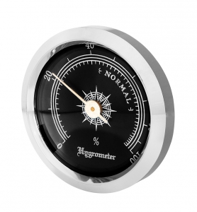 Artikelbild des Artikels “Front-Hygrometer Einbau 36-42mm schwarz “