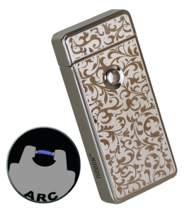 Artikelbild des Artikels “Tycoon gasloses USB Feuerzeug Arc Venezian Chrom “