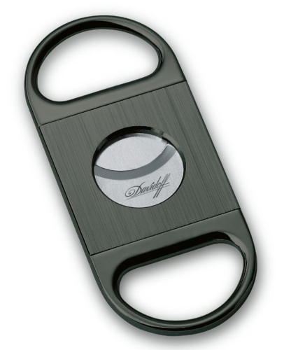 Artikelbild des Artikels “Davidoff * Dopplelklingen Cigarrencutter anthracite made in Germany “