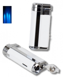 Artikelbild des Artikels “Eurojet Zigarrenfeuerzeug Shiny White Edition “
