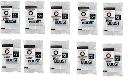Artikelbild des Artikels “10x Integra Boost Humipack 2-way 72% 8g Beutel mit Austausch-Indikatorkarte “
