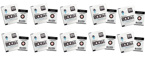 Artikelbild des Artikels “10x  Integra Boost Humipack 2-way 62% 8g Beutel 7 x 6,5 cm mit Austausch-Indikatorkarte “