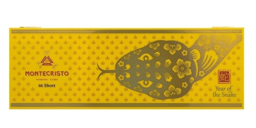 Artikelbild des Artikels “Montecristo Short Year of the Snake 2025 Humidor mit 66 Zigarillos “
