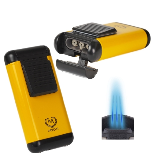 Artikelbild des Artikels “Myon-Paris Zigarrenfeuerzeug Racing Edition 3fach Jet Cohiba Stil “
