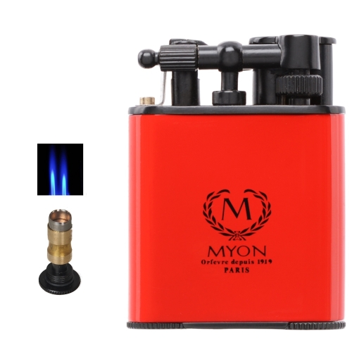 Artikelbild des Artikels “Zigarrenfeuerzeug MYON of Paris Racing Edition Red inkl. Zigarrenbohrer mit Schnappmechanik “