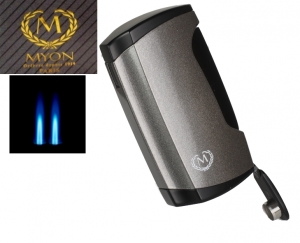 Artikelbild des Artikels “Myon-Paris Zigarrenfeuerzeug Racing Edition 2fach Jet, Bohrer Pearl “