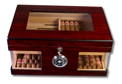 Artikelbild des Artikels “3. Wahl Wood Wonderful Kristallglas Humidor V-1320 “