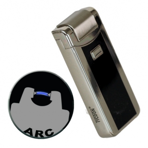 Artikelbild des Artikels “Tycoon gasloses USB Feuerzeug Arc Chrom Black “